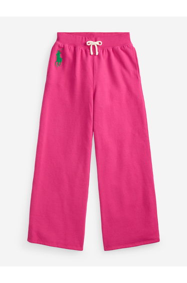Ralph Lauren Girls Logo Joggers in Pink