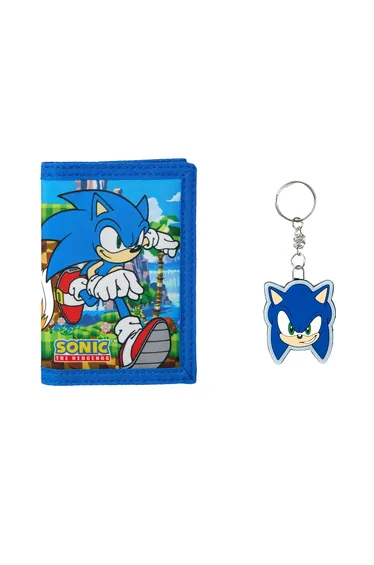 محفظة باللون الأزرق