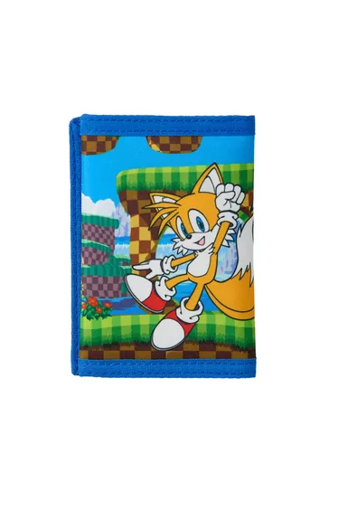 محفظة باللون الأزرق