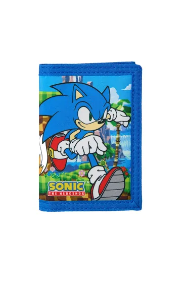 محفظة باللون الأزرق