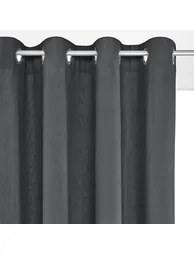 Taïma Linen/Cotton Single Curtain with Eyelets
