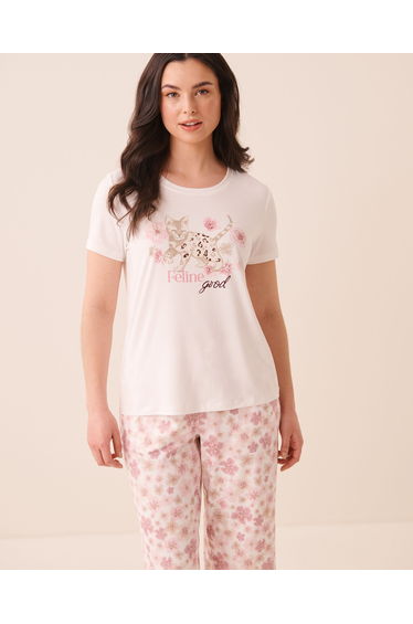 Bengal Cat Print Super Soft Short Sleeve T-shirt