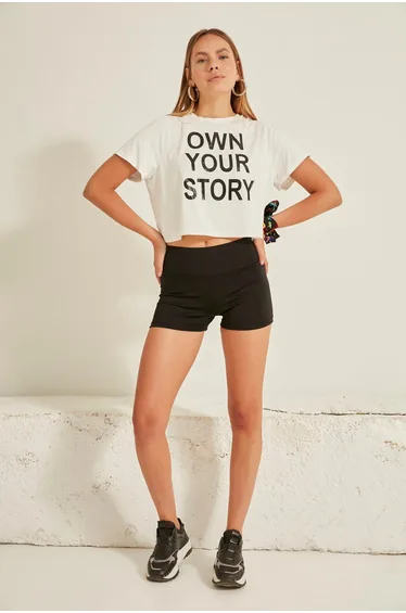 Active Women's High Waist Shorts