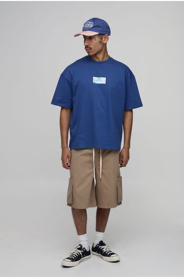 Parachute Fit Detail Longline Short - stone