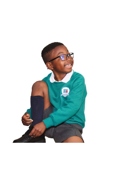 Jerzees Schoolgear Childrens/Kids Raglan Sweatshirt - Winter Emerald