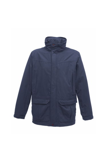 Regatta Mens Vertex III Waterproof Breathable Jacket - Navy Blue