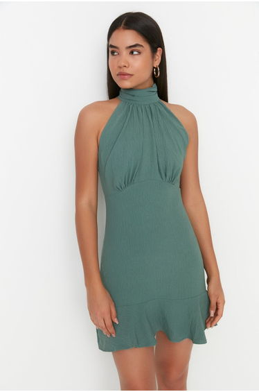 Dress - Khaki - A-line