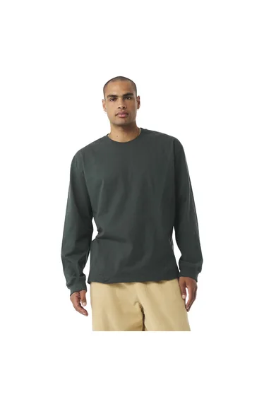 Bella + Canvas  Adult Heavyweight Boxy Long-Sleeved T-Shirt - Forest
