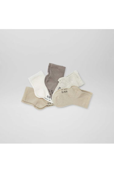 Pack of 3 pairs of socks BEIGE