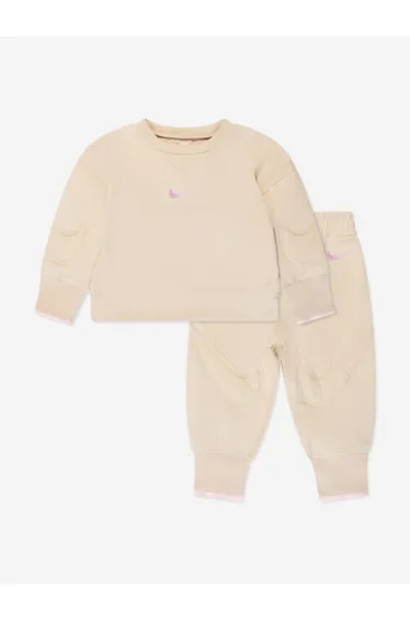 Baby Readyset Tracksuit in Beige