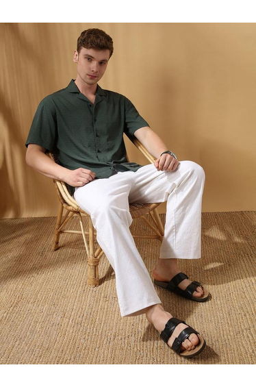 Men Relaxed Fit Textured Casual Shirt