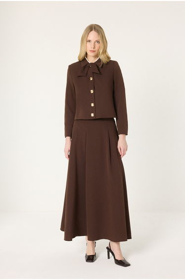SKIRT AND JACKET 2-PIECE SET