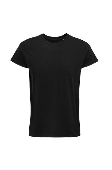 SOLS Mens Crusader Organic T-Shirt - Deep Black