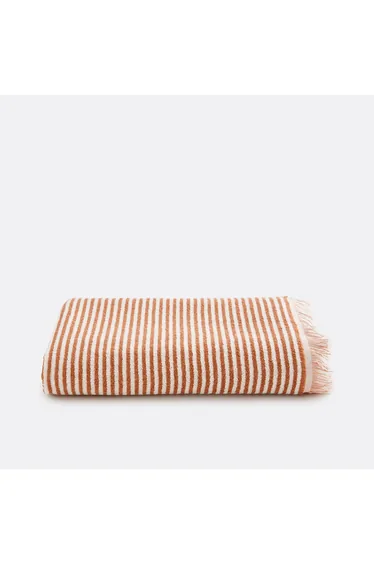 Malo Striped 100% Cotton Bath Towel