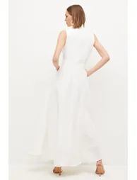 Lydia Millen Petite Tie Belted Midaxi Dress - 2