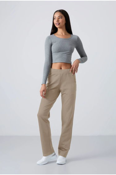 TOMMY Women's Straight-leg Fleece Sweatpants