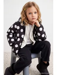 Black Girl's Coat - 1