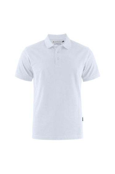 James Harvest Mens Neptune Modern Polo Shirt - White