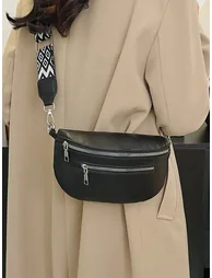 حقيبة كروس تيك تو باللون الأسود - 3