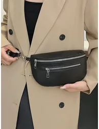 حقيبة كروس تيك تو باللون الأسود - 4