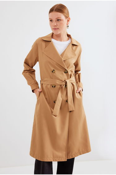 BDART Double Breasted Long Trench Coat