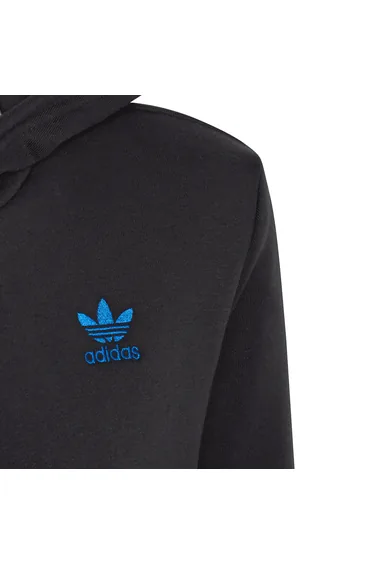 Boy's adidas Originals Junior Logo Hoodie in Black