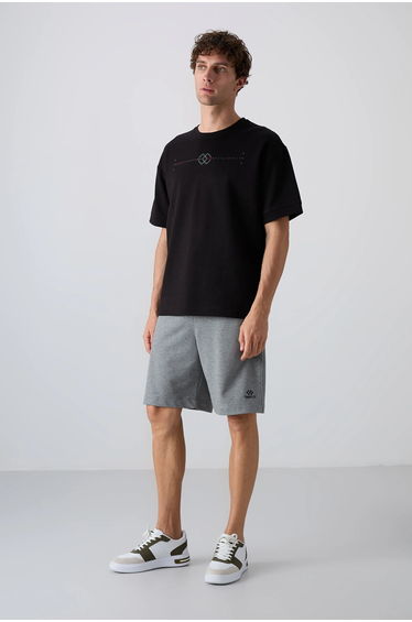 TOMMY Oversized Printed Crew Neck T-Shirt