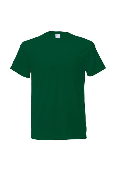 Mens Short Sleeve Casual T-Shirt - Dark Green
