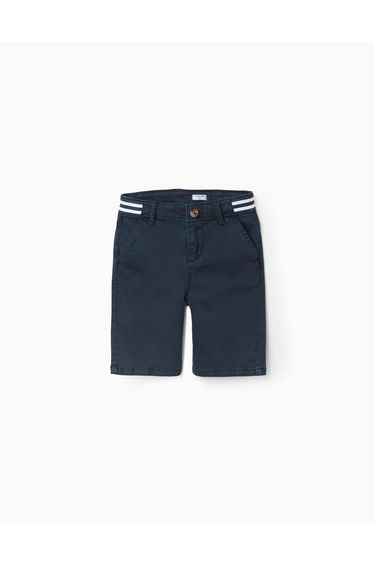 CHINO SHORTS TWILL DARK BLUE