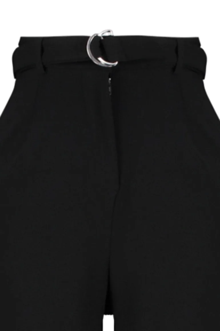 Pants - Black - Wide leg - 6