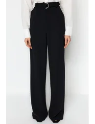 Pants - Black - Wide leg - 2