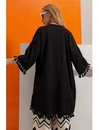Kimono & Caftan - Black - Regular fit - 3