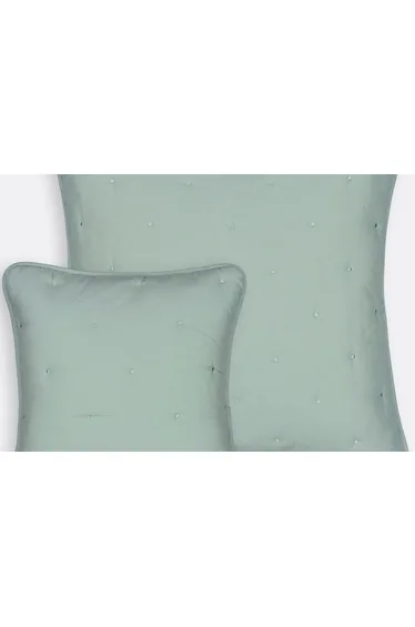 Aeri Quilted Cotton Square Cushion Cover