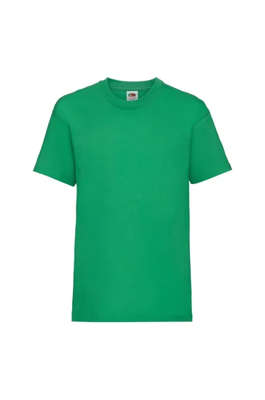 Fruit Of The Loom Childrens/Kids Unisex Valueweight Short Sleeve T-Shirt - Kelly Green