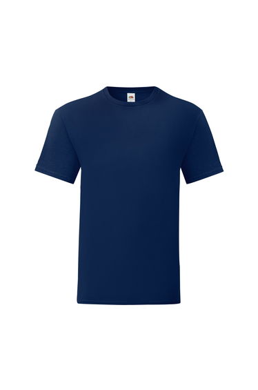 Fruit of the Loom Mens Iconic T-Shirt - Navy Blue