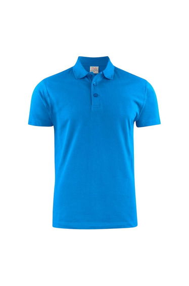 Printer Mens Surf RSX Polo Shirt - Ocean Blue