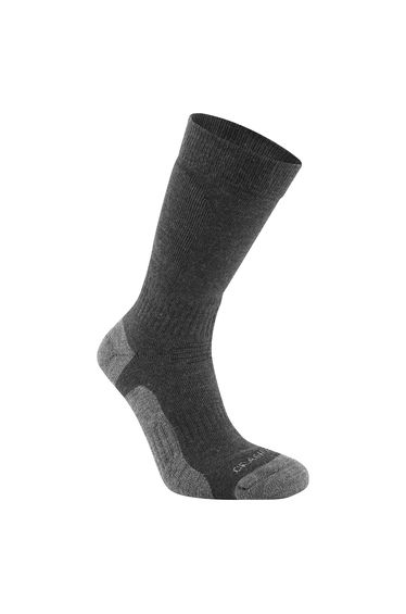 Craghoppers Mens Expert Trek Boot Socks - Black