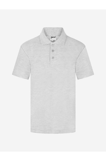 Zeco Kids School Polo Shirt in Grey