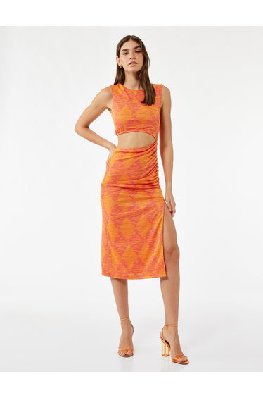 Asymmetric Cut Dress