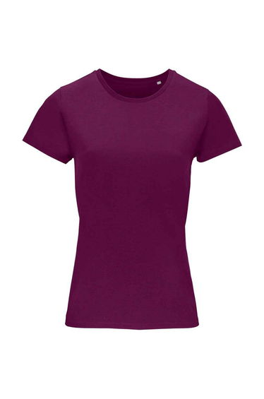 SOLS Womens/Ladies Crusader Organic T-Shirt - Astral Purple