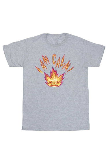 Elemental Girls I Am Calm T-Shirt - Sport Grey