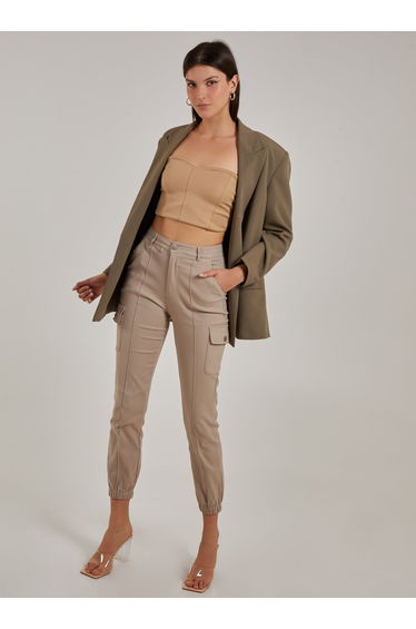 Utility Stretch Cargo Trousers