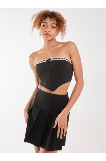 Bow Detail Corset Top