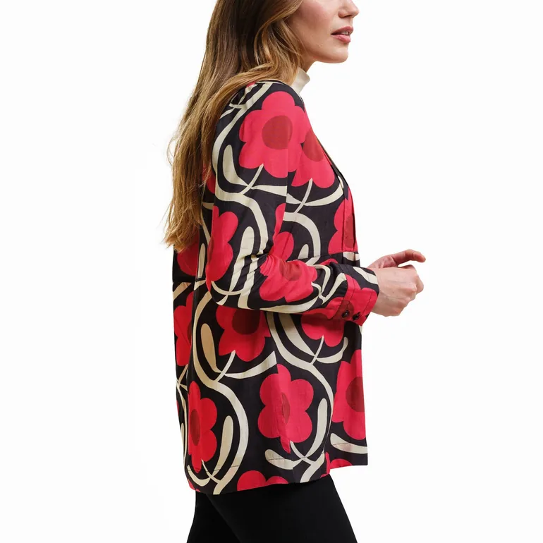 Regtta Womens Orla Kiely Long Sleeve Lightweight Blouse Top - 1