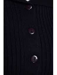 Cardigan - Dark blue - Slim fit - 6