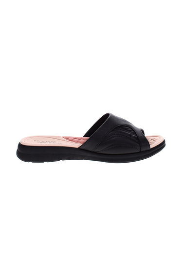 Solid Slip-On Comfort Sandals