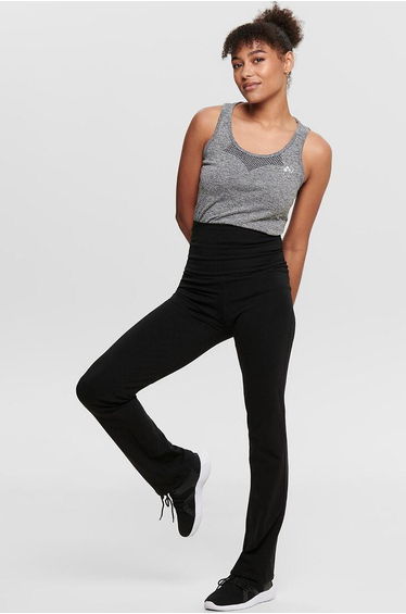 Fold Jazz Flared Trousers in Cotton