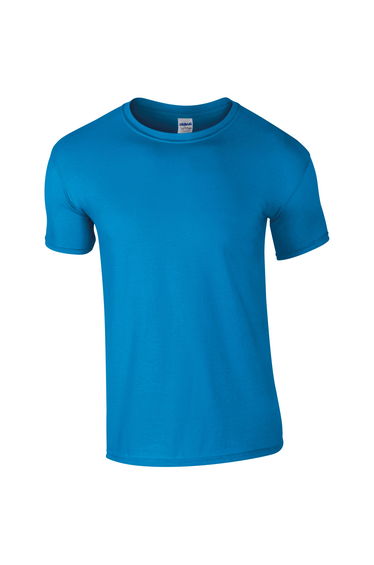 Gildan Mens Short Sleeve Soft-Style T-Shirt - Sapphire