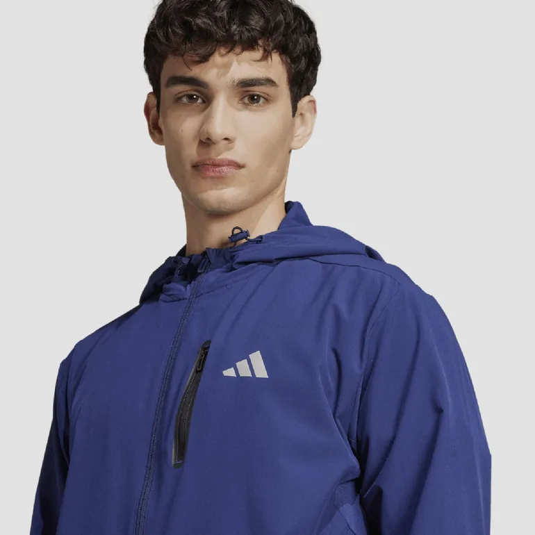 Men's adidas Track Jacket in Blue - 4
