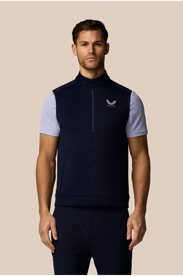 Golf Flex 1/2 Zip Gilet Navy